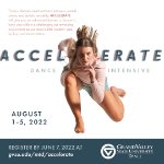 ACCELERATE Dance Intensive on August 3, 2022